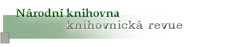 Nrodn knihovna. Knihovnick revue - obrzek